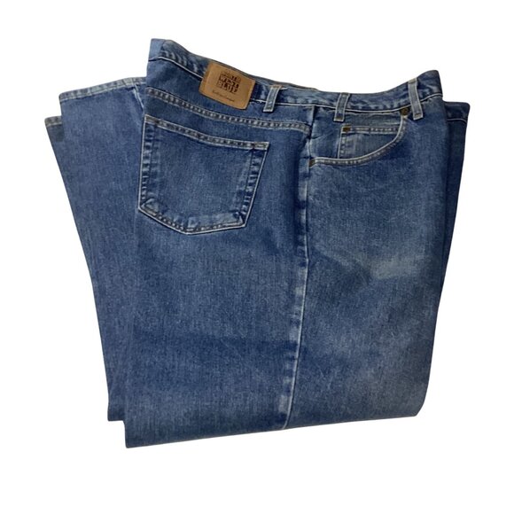 North West Blue Men's Straight Leg Denim Jeans Size 42X30 Pre-Owned see pics - Picture 3 of 4